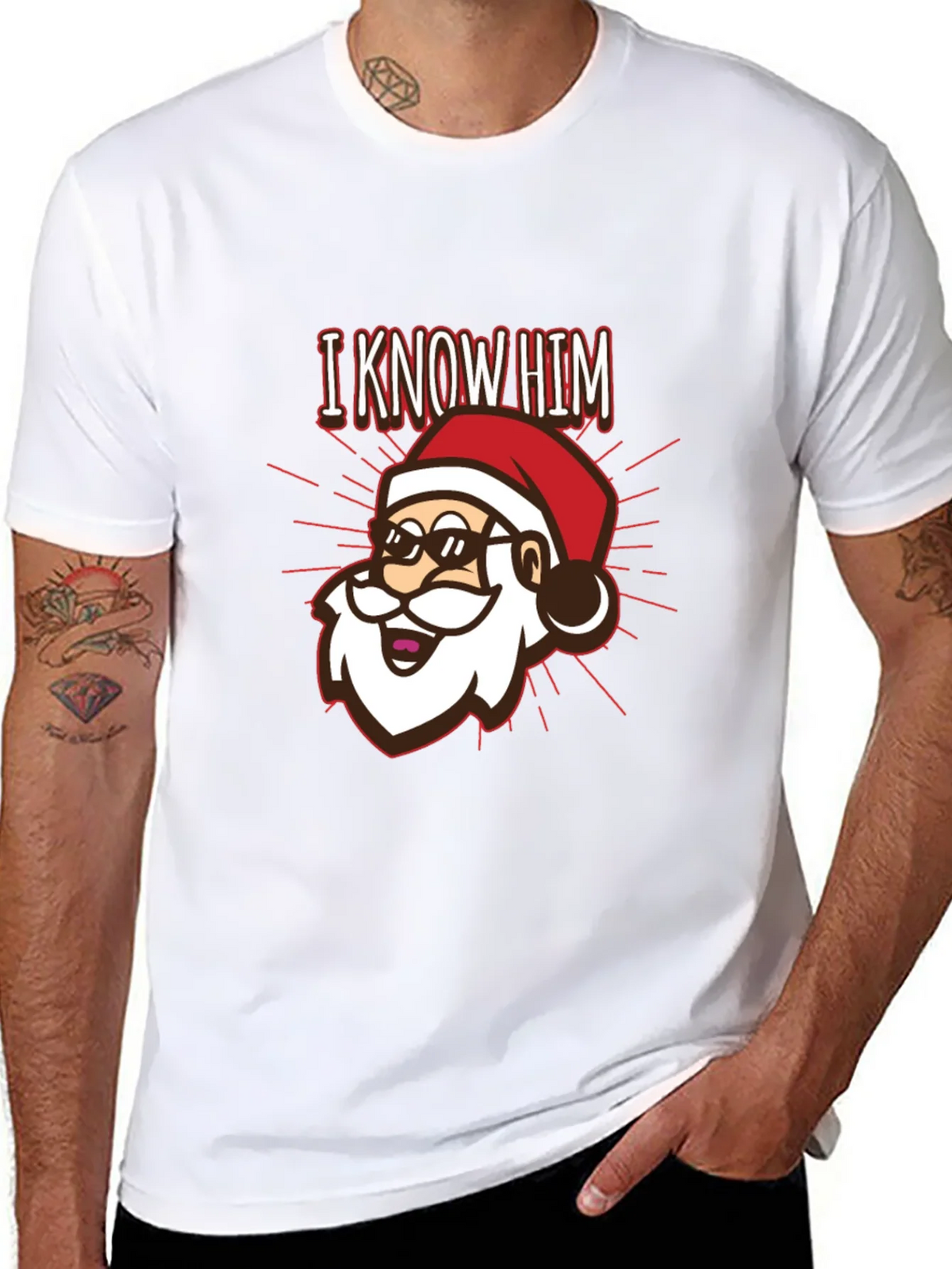 I Know Him Santa Graphic T-Shirt product image 10