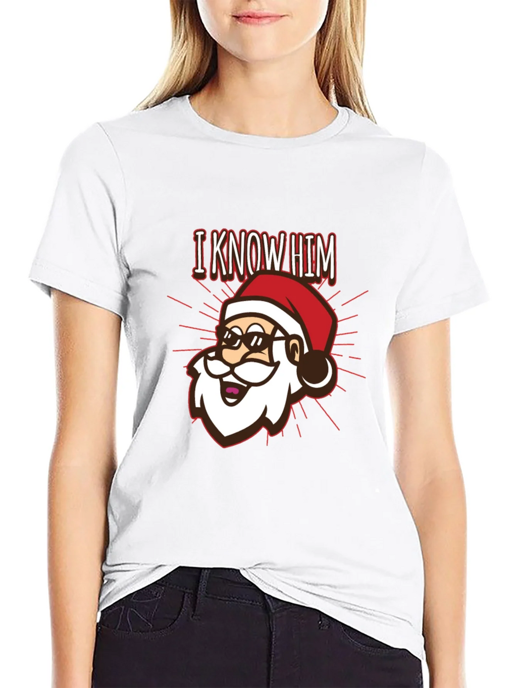 I Know Him Santa Graphic T-Shirt product image 11