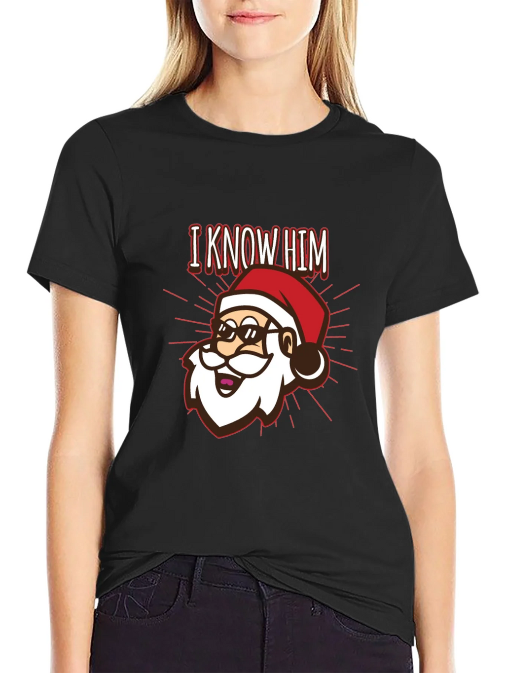 I Know Him Santa Graphic T-Shirt product image 5