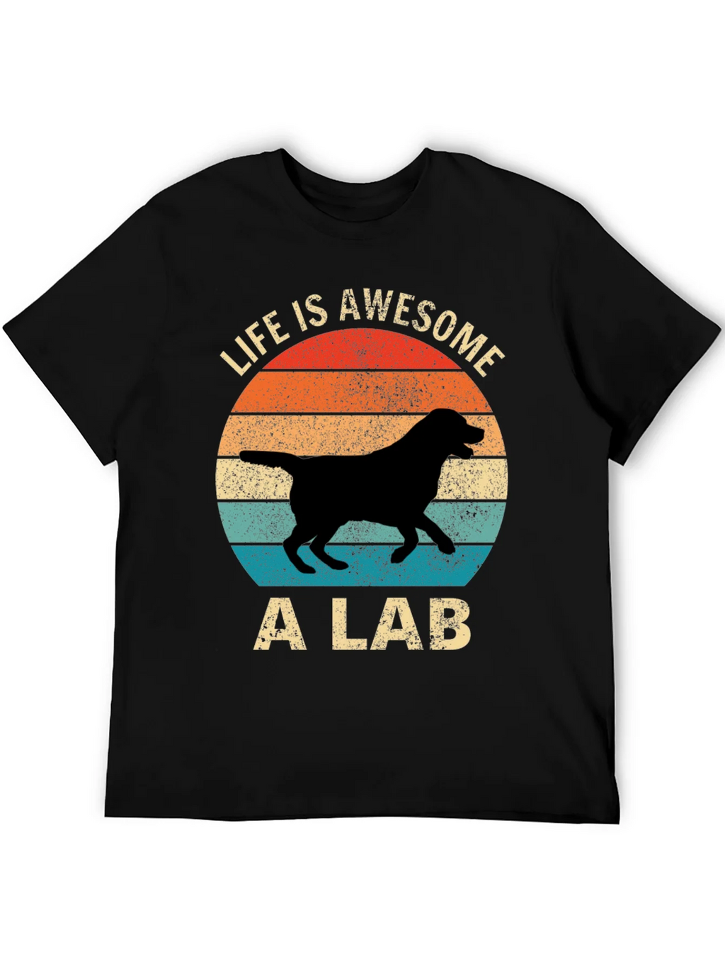 Awesome Lab T-Shirt - Retro Dog Lover Tee product image 8
