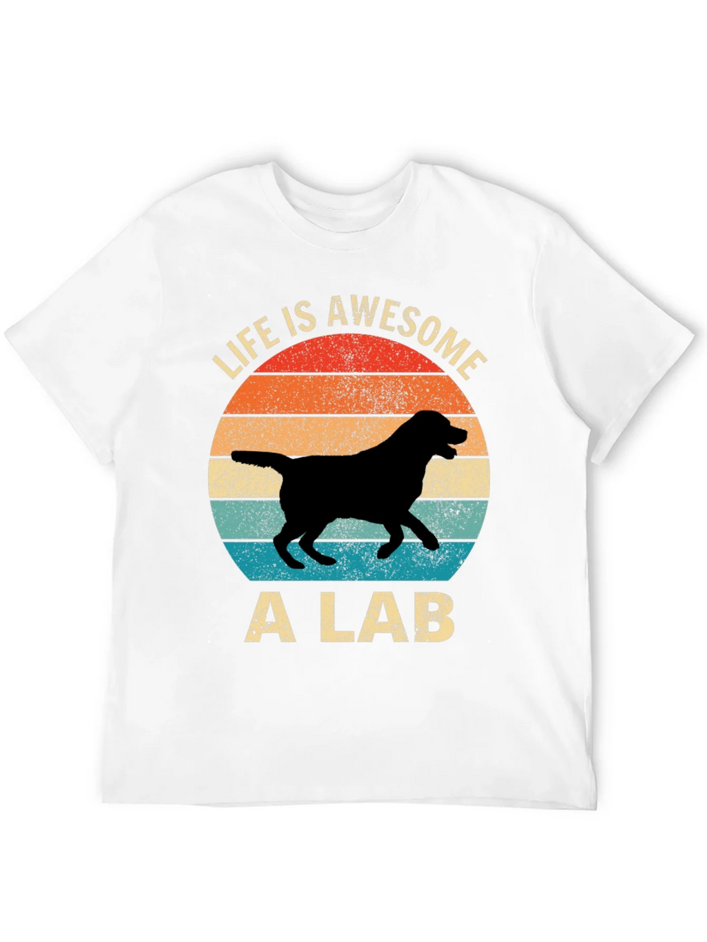 Awesome Lab T-Shirt - Retro Dog Lover Tee product image 3