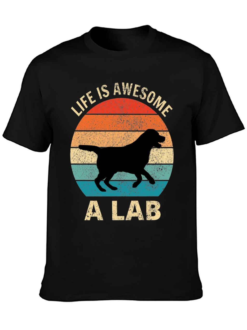 Awesome Lab T-Shirt - Retro Dog Lover Tee product image 6