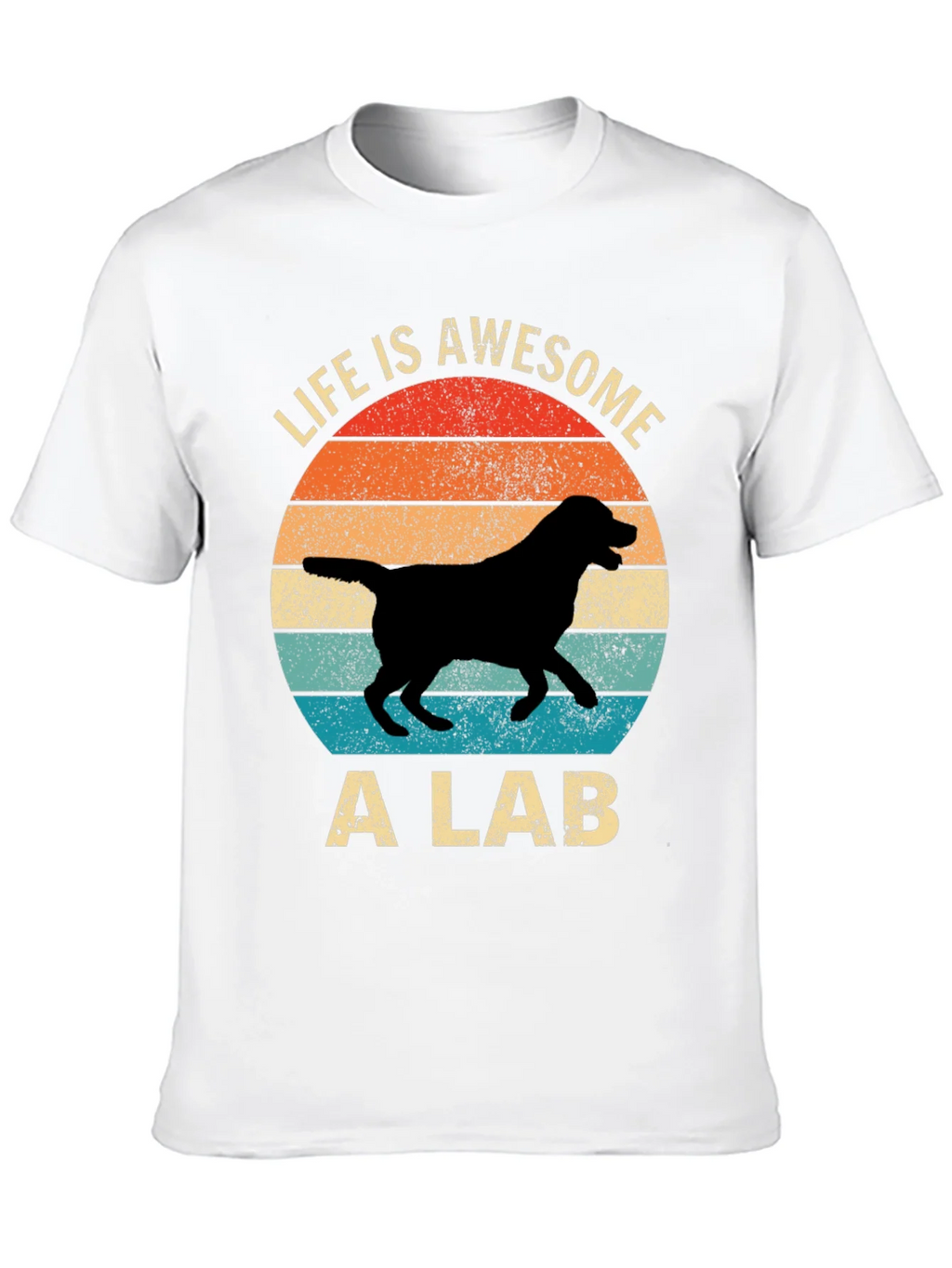 Awesome Lab T-Shirt - Retro Dog Lover Tee product image 12