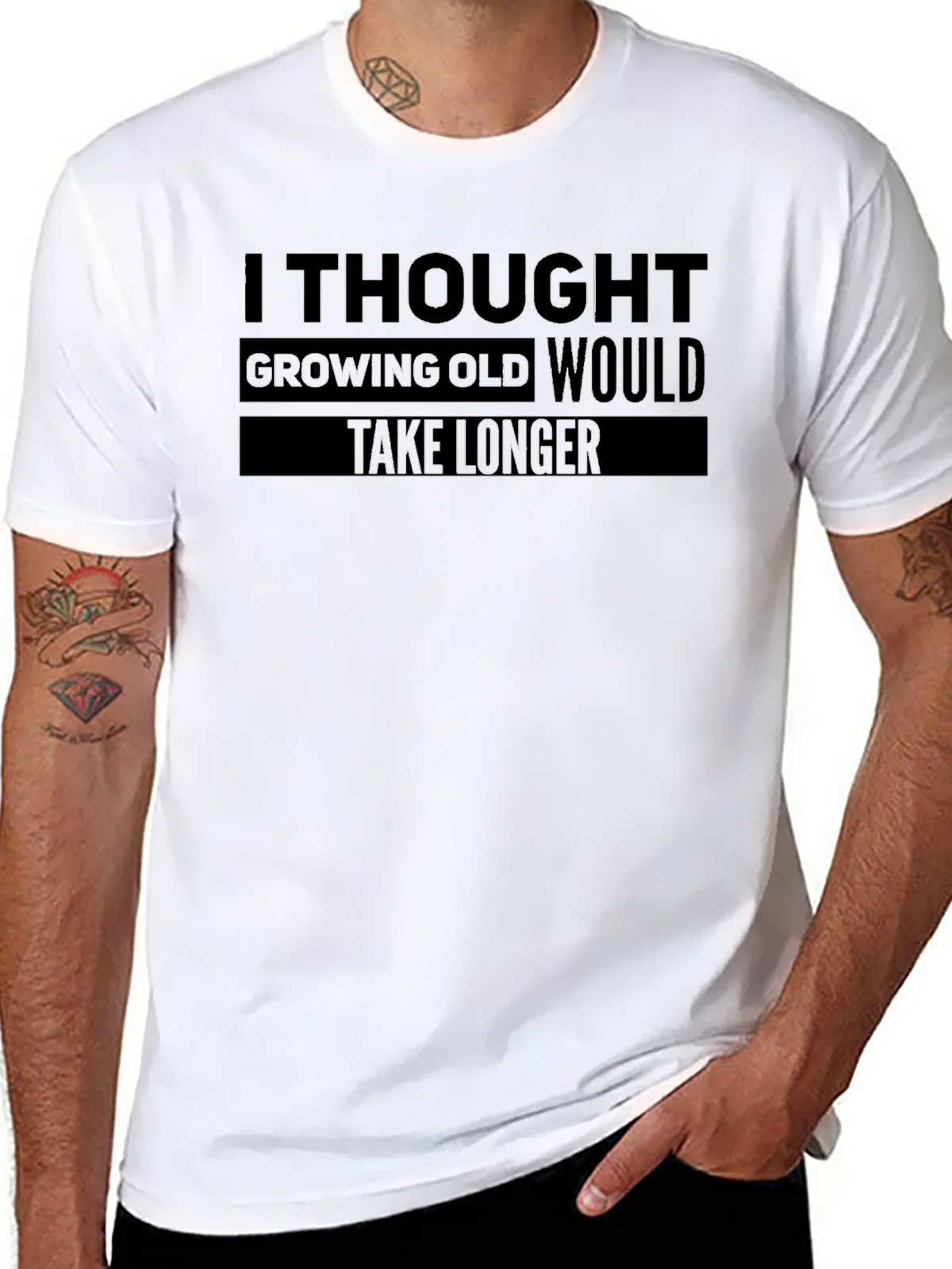 I Thought Growing Old T-Shirt product image 10