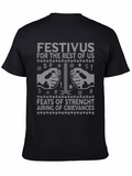 Festivus Ugly Christmas Sweater Style T-Shirt product image 1