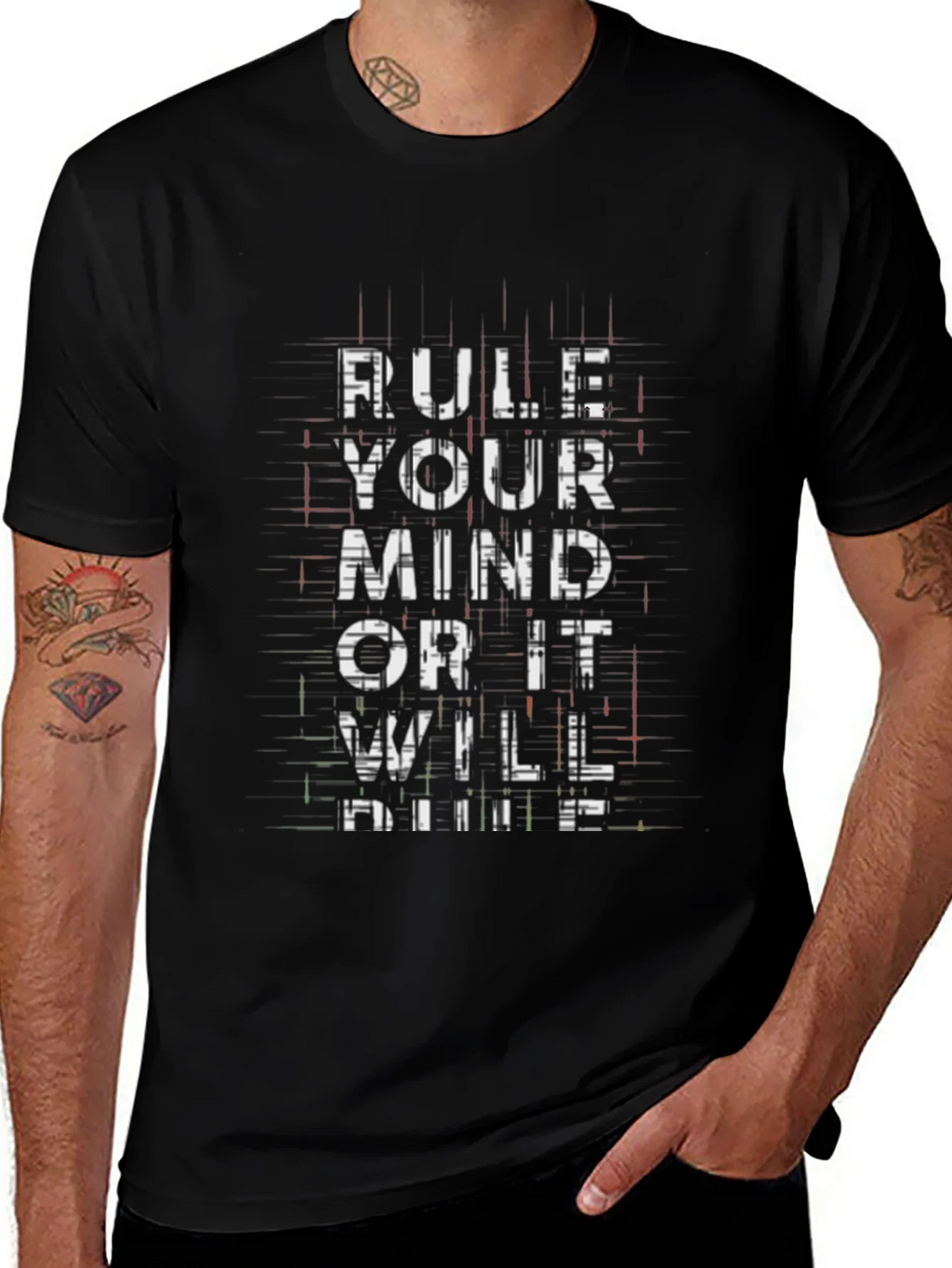 Rule Your Mind T-Shirt - Inspirational Graphic Tee product image 1