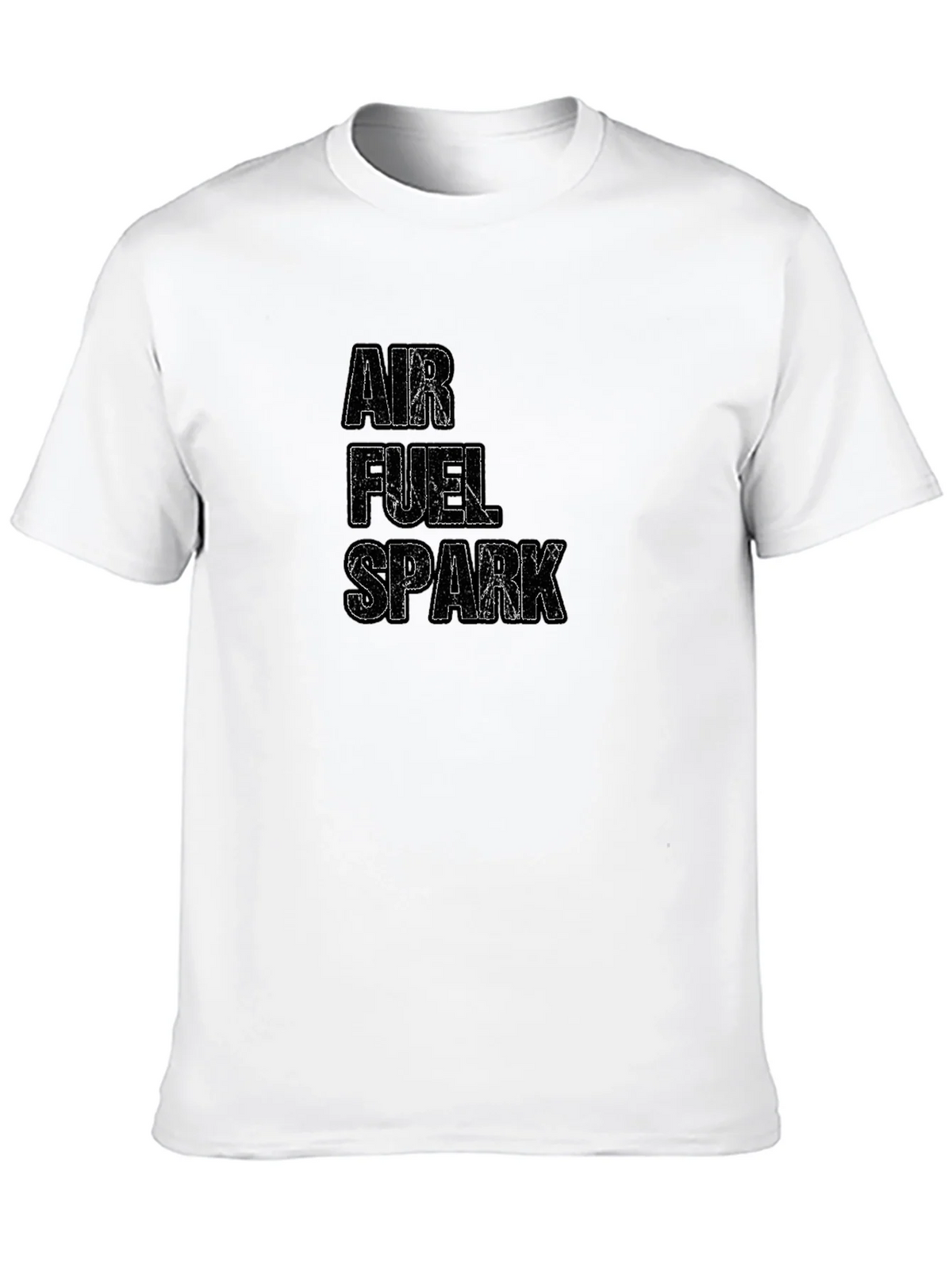 Air Fuel Spark Graphic Black T-Shirt product image 2