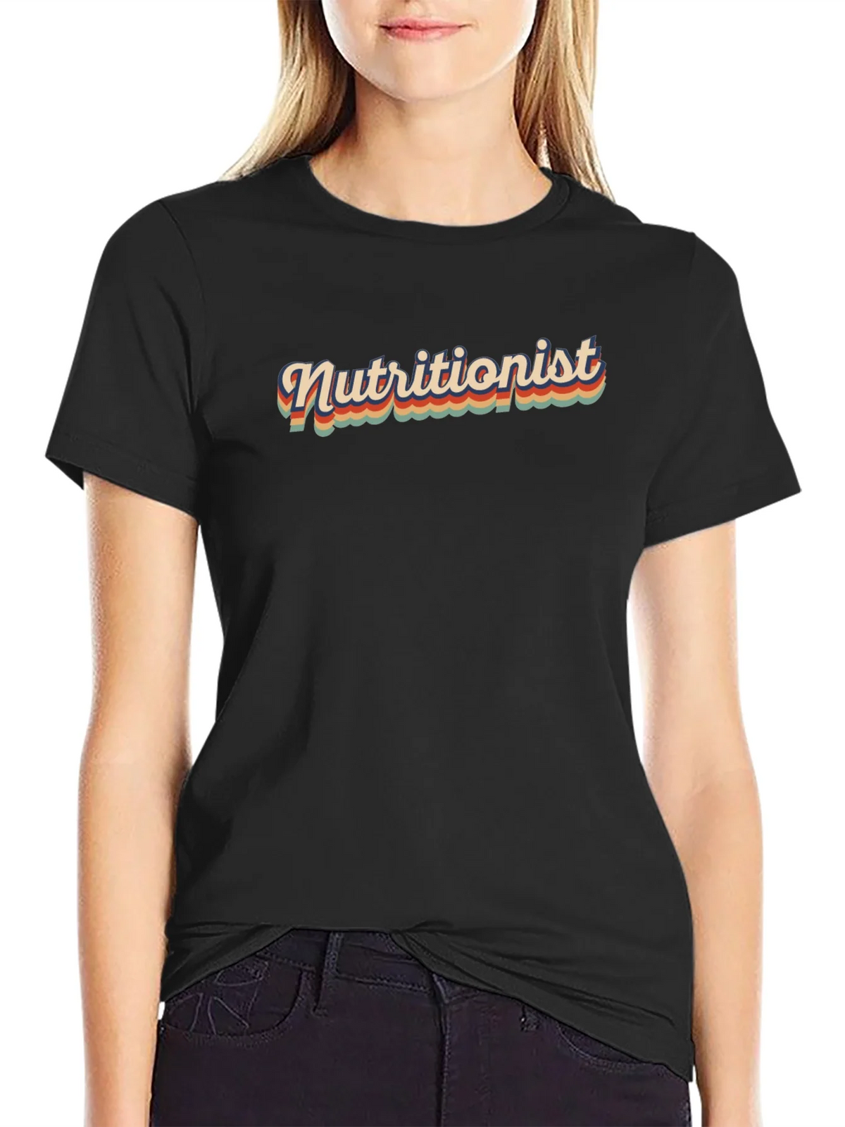 Nutritionist Retro Style T-Shirt product image 2