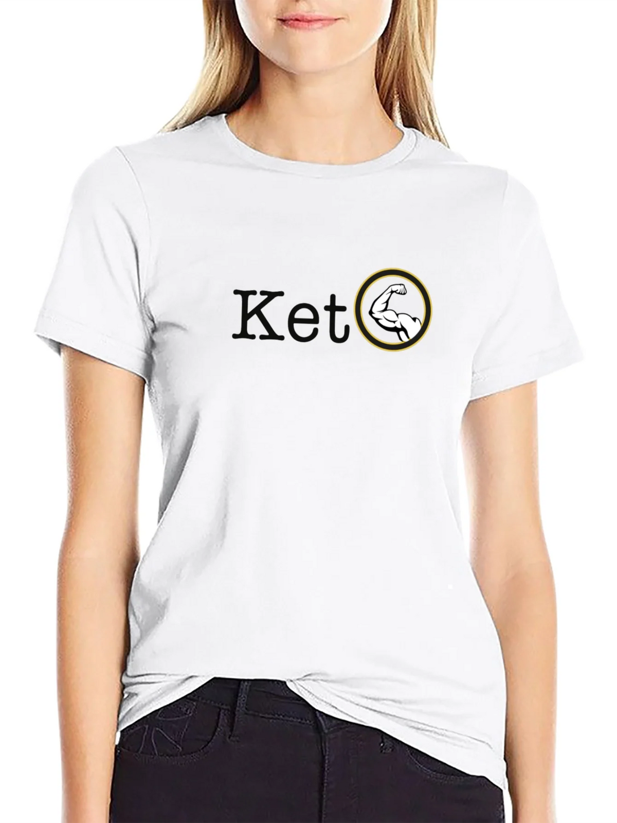 Keto Strong Mens T-Shirt - Gym Lifestyle Apparel product image 4