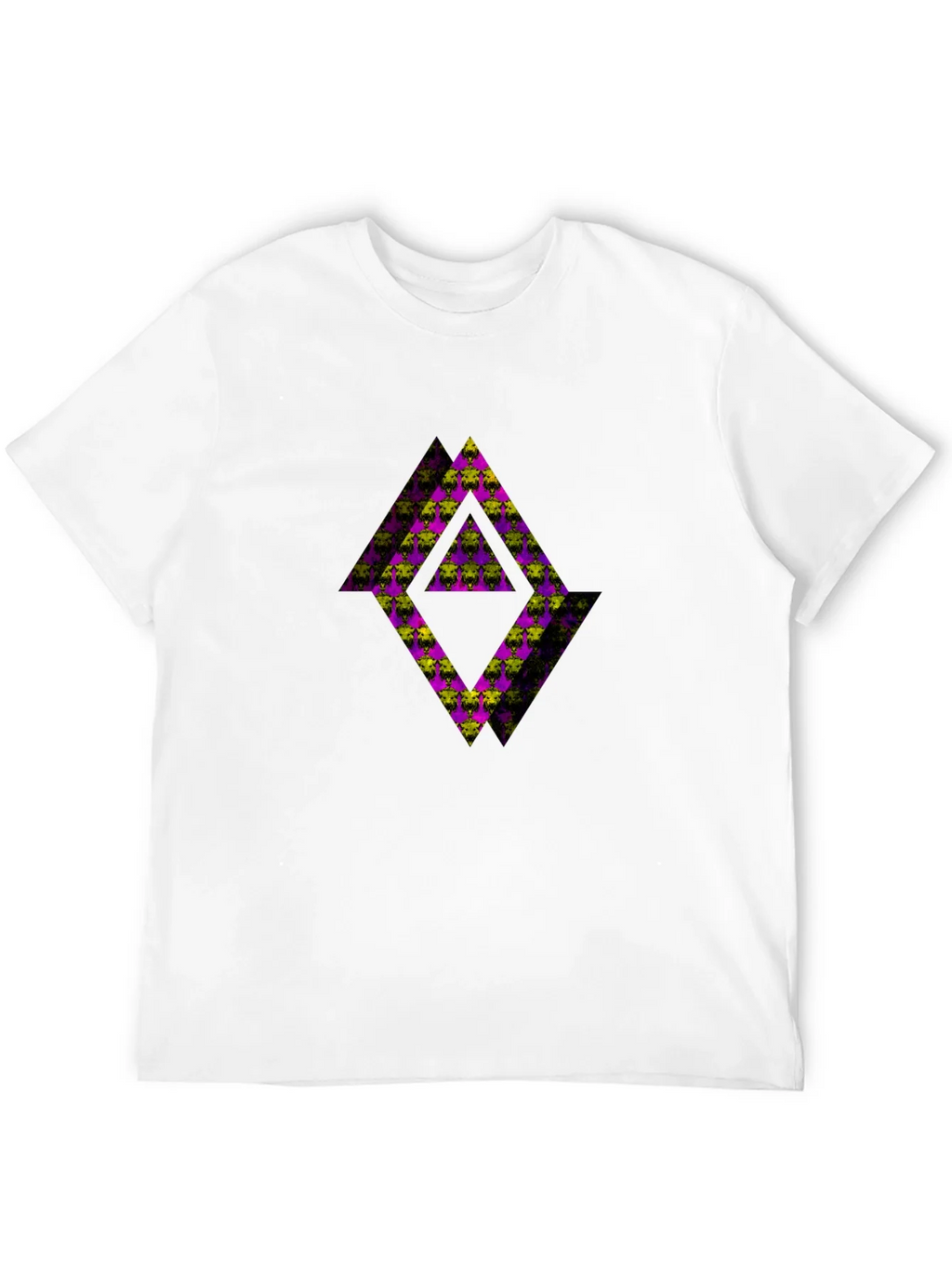 Abstract Graphic Black Tee Shirt product image 3
