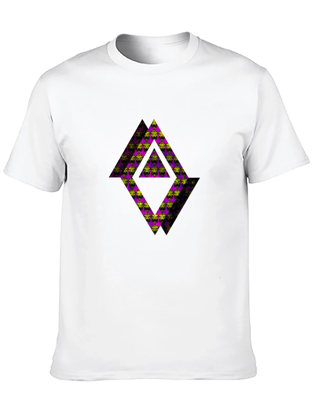 Abstract Graphic Black Tee Shirt product image 12