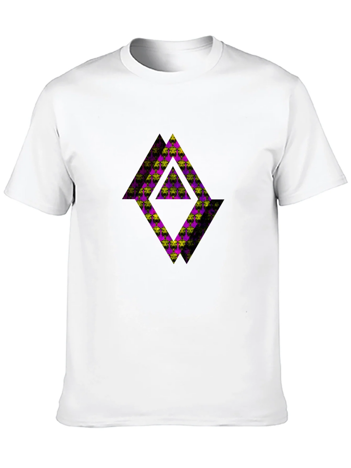 Abstract Graphic Black Tee Shirt product image 12