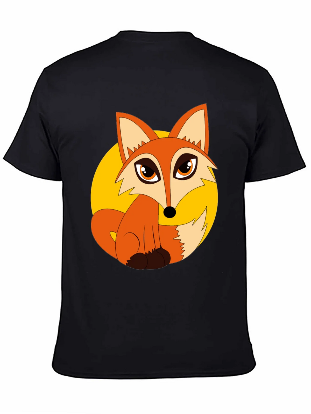 Cartoon Fox Graphic T-Shirt product image 7