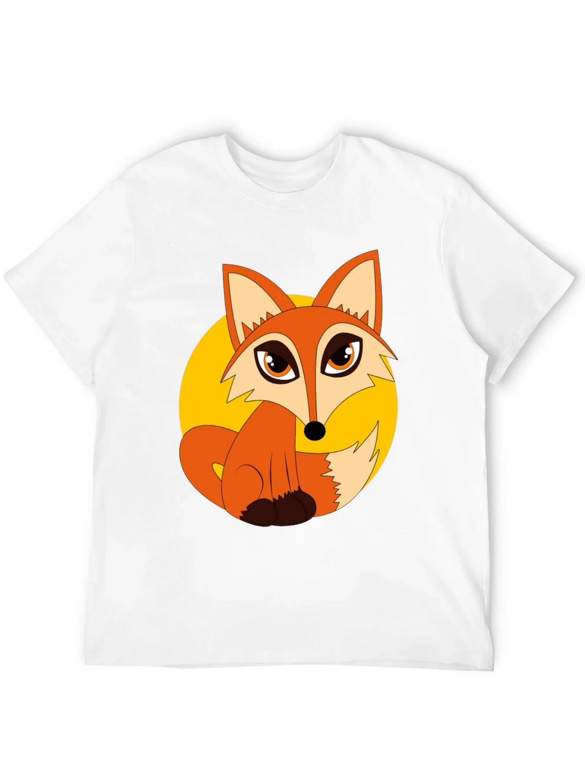 Cartoon Fox Graphic T-Shirt product image 3