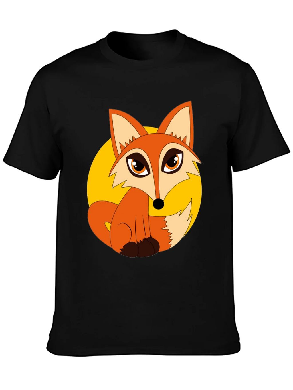 Cartoon Fox Graphic T-Shirt product image 6