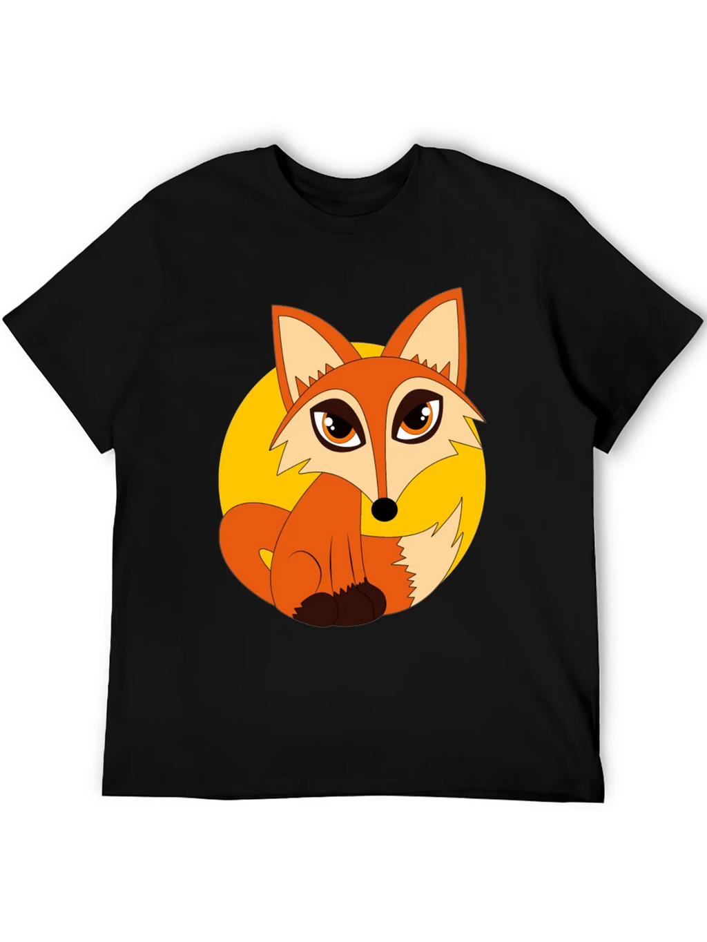 Cartoon Fox Graphic T-Shirt product image 8