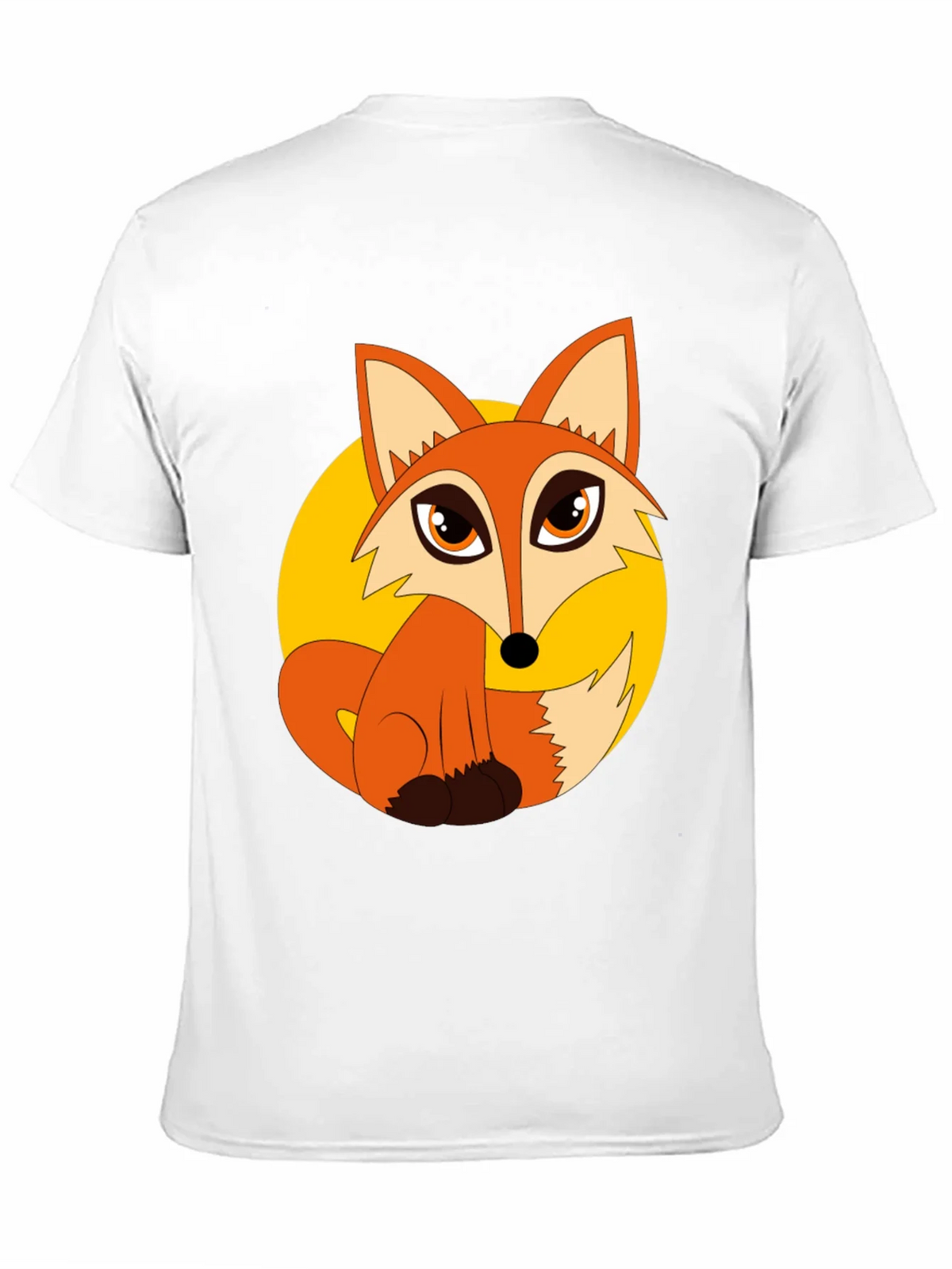 Cartoon Fox Graphic T-Shirt product image 2