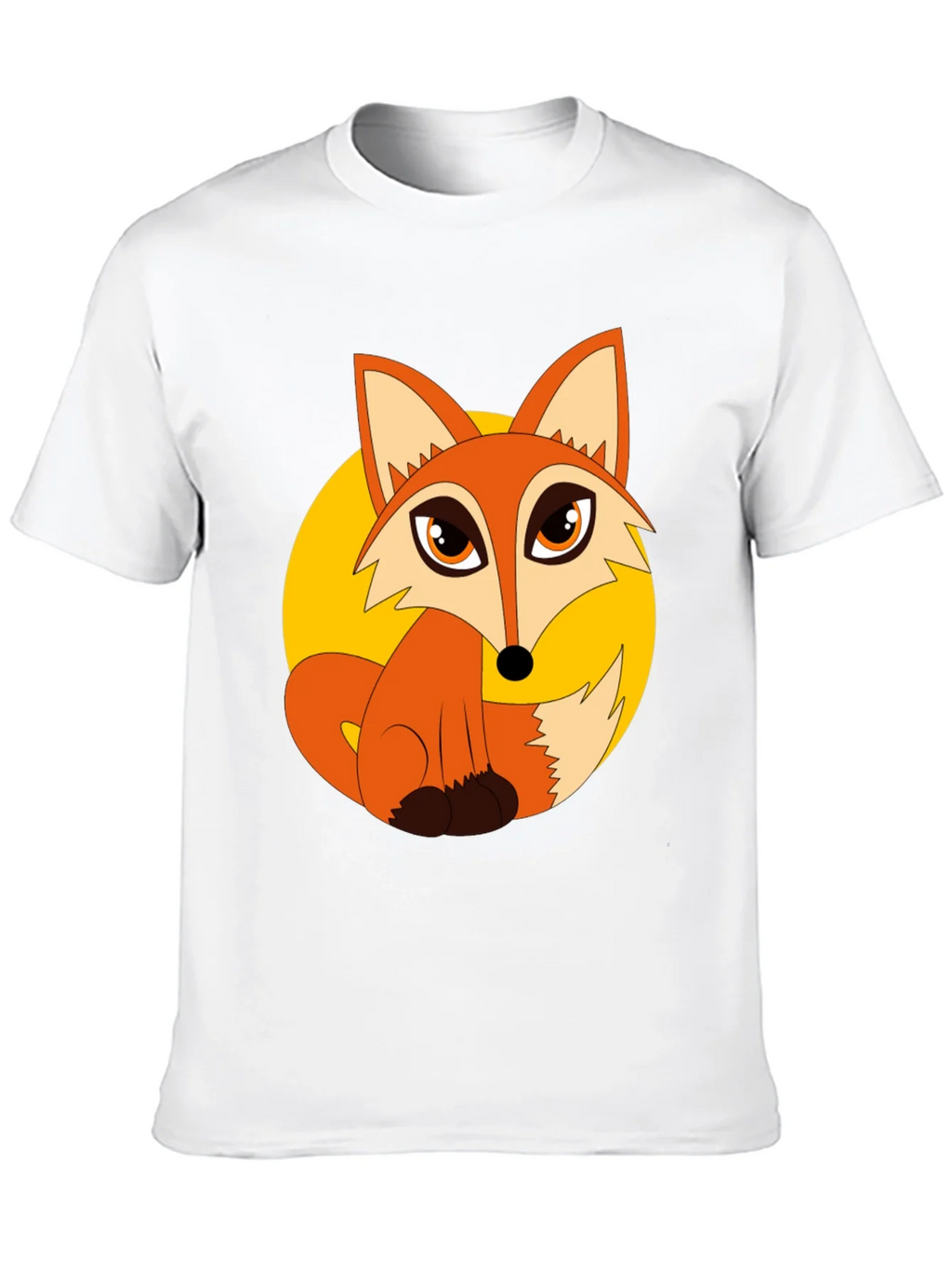 Cartoon Fox Graphic T-Shirt product image 12