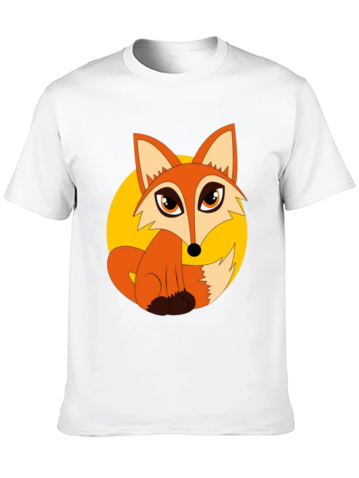 Cartoon Fox Graphic T-Shirt product image 12