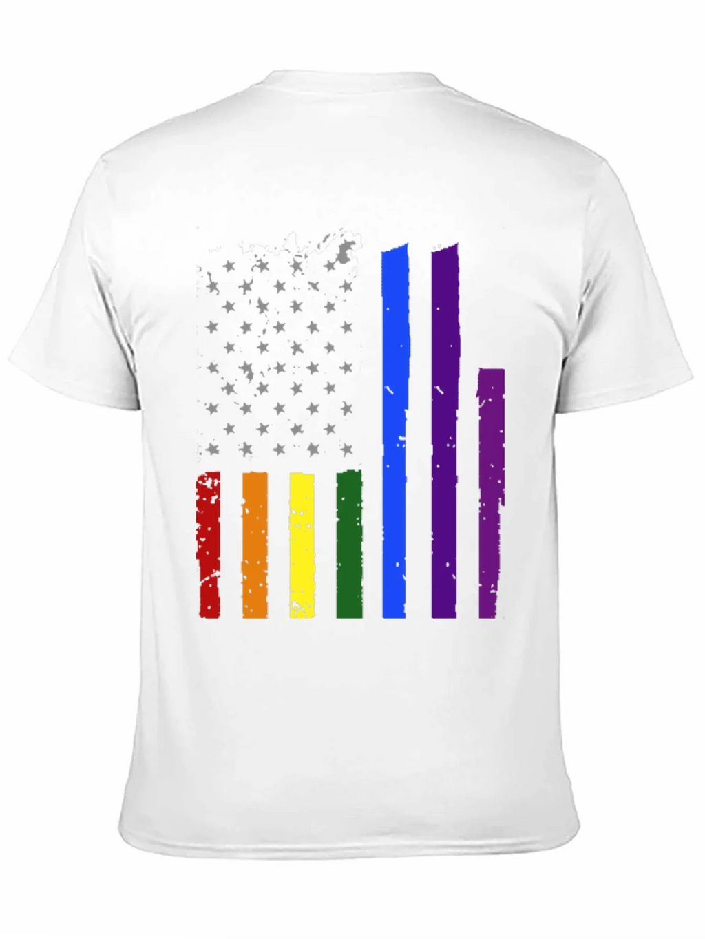 Pride American Flag Graphic Tee product image 2