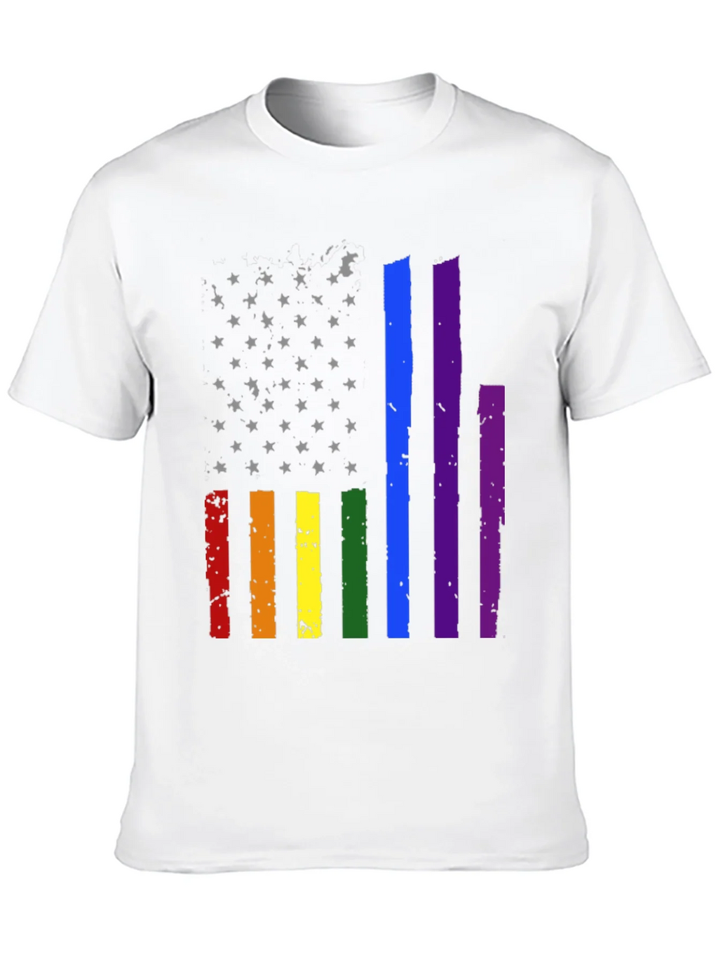 Pride American Flag Graphic Tee product image 12