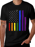 Pride American Flag Graphic Tee product image 1
