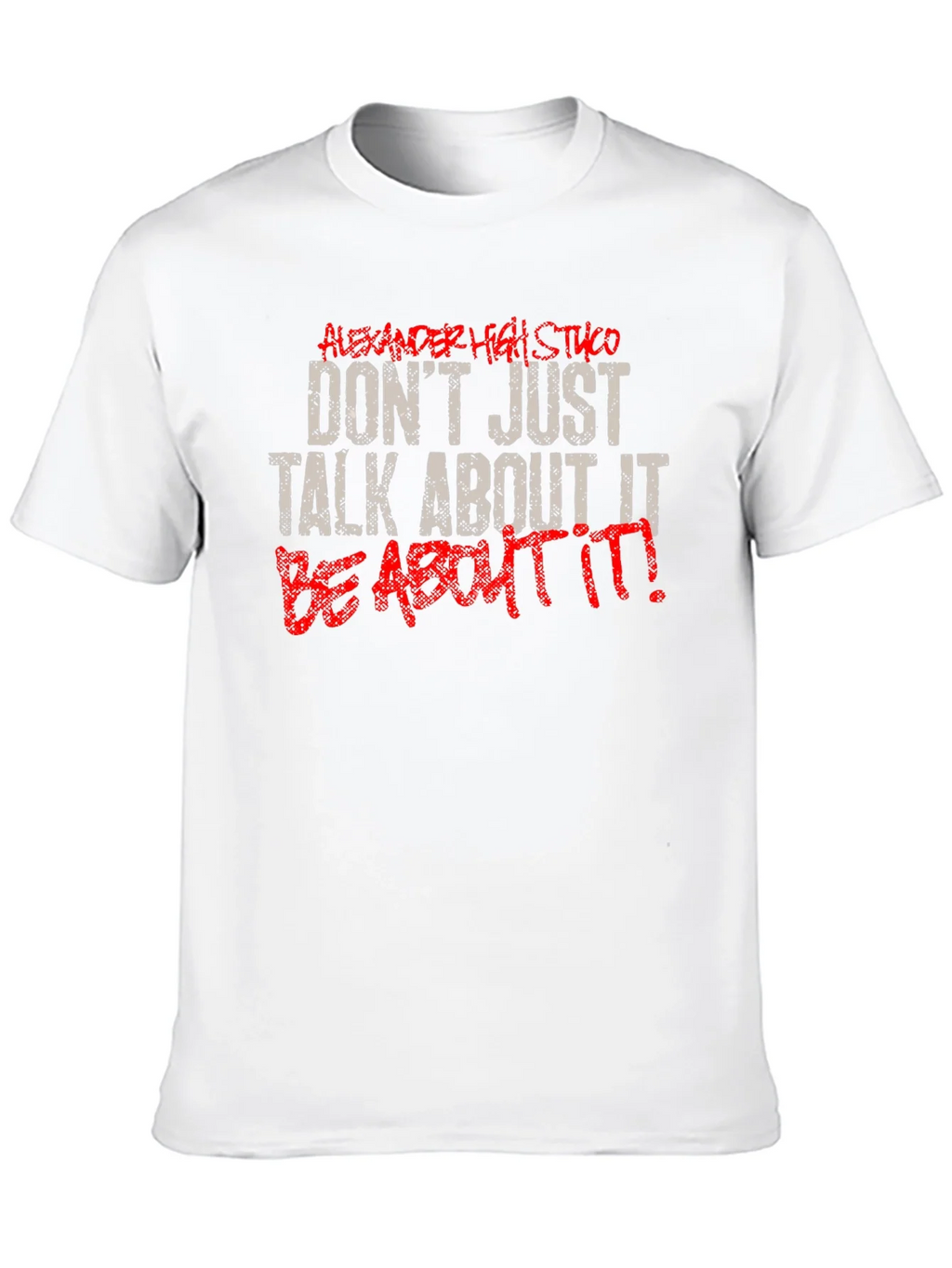 Motivational Be About It Black Graphic Tee product image 5