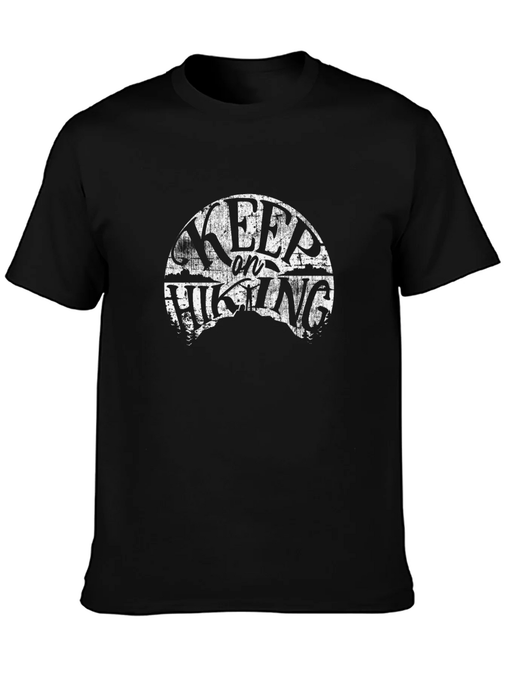 Keep on Hiking Graphic Tee - Black product image 6