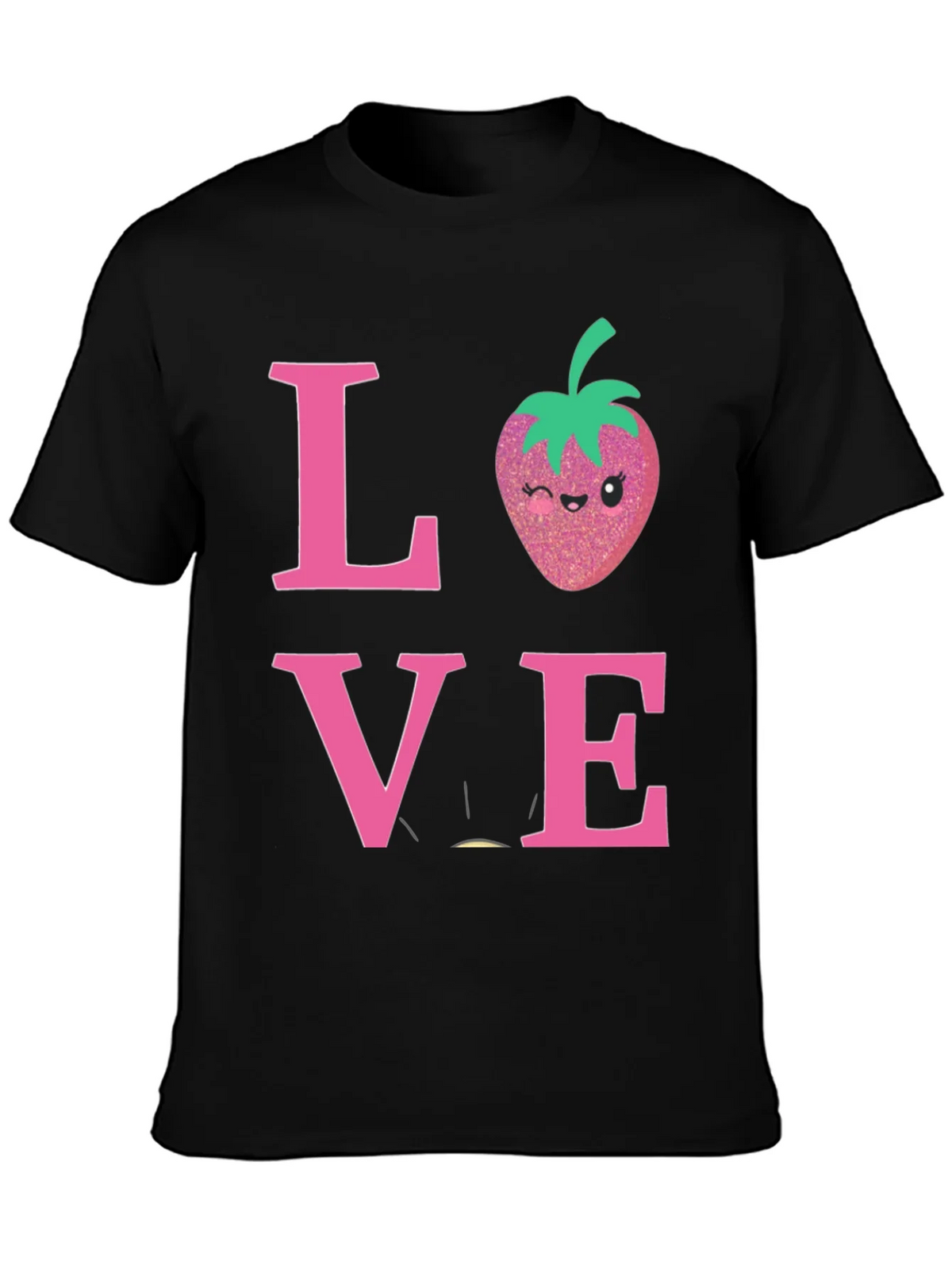 Love Strawberry Graphic T-Shirt product image 6
