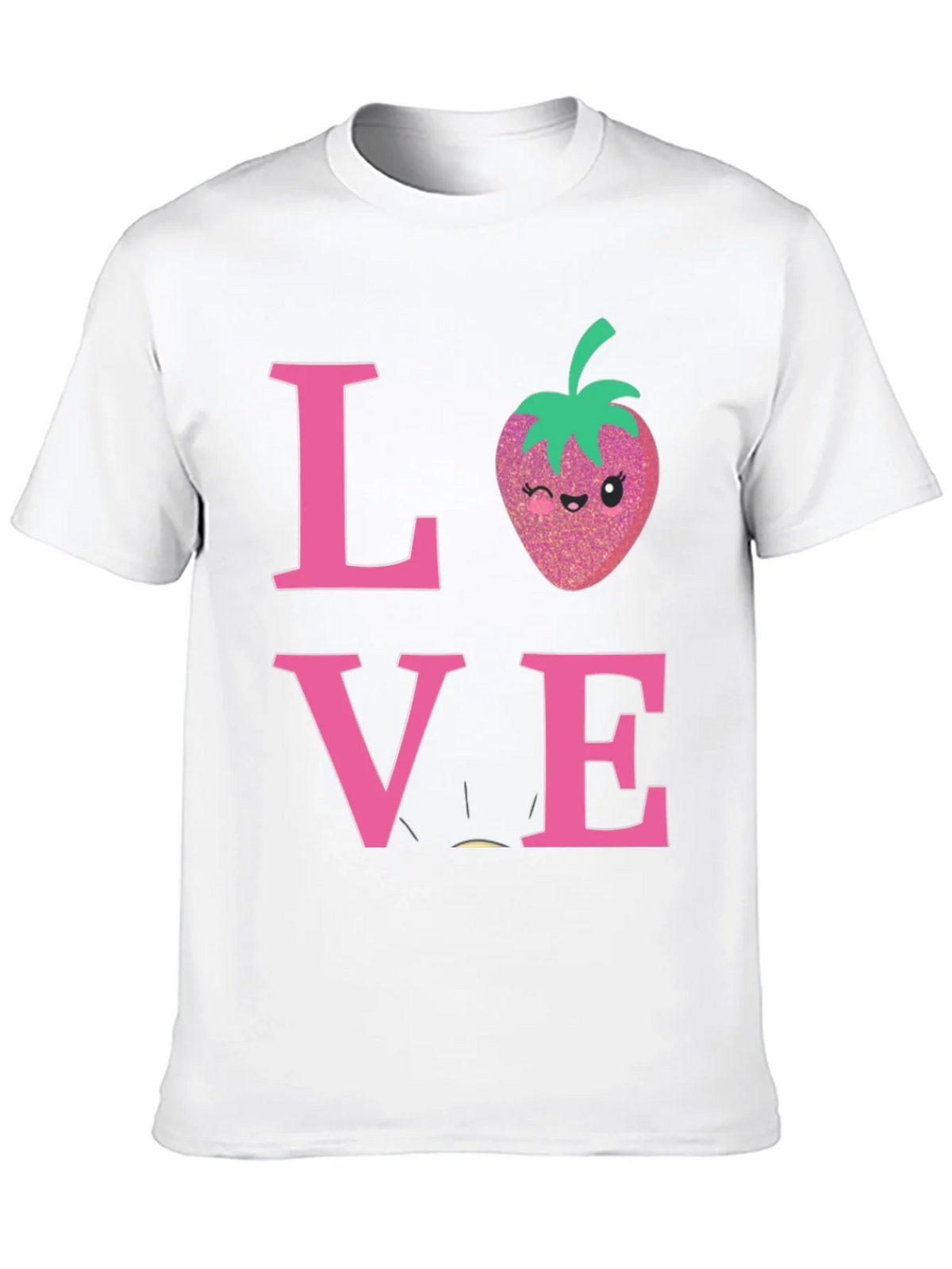 Love Strawberry Graphic T-Shirt product image 12