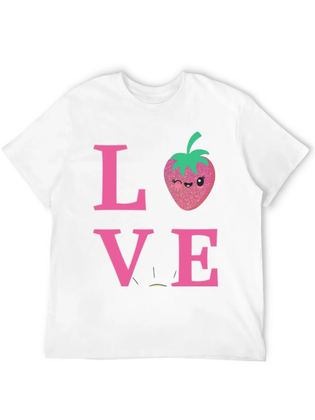 Love Strawberry Graphic T-Shirt product image 3