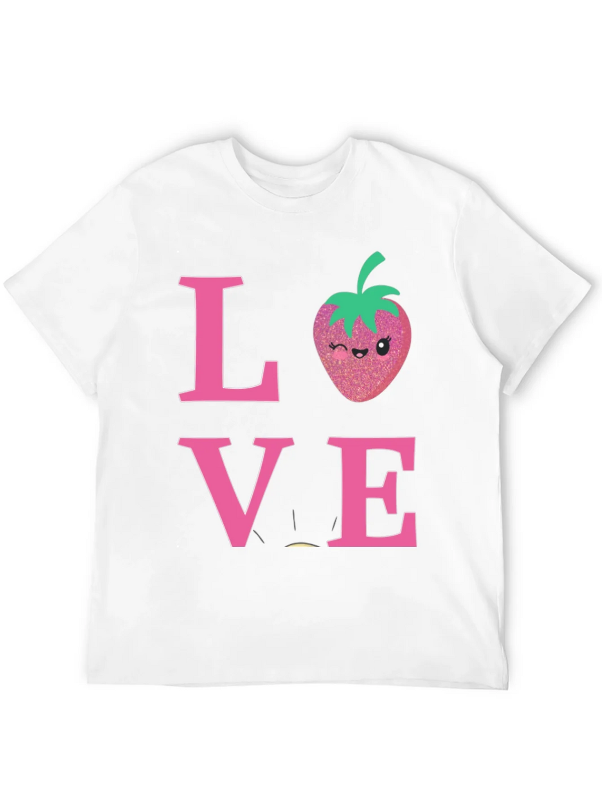 Love Strawberry Graphic T-Shirt product image 3