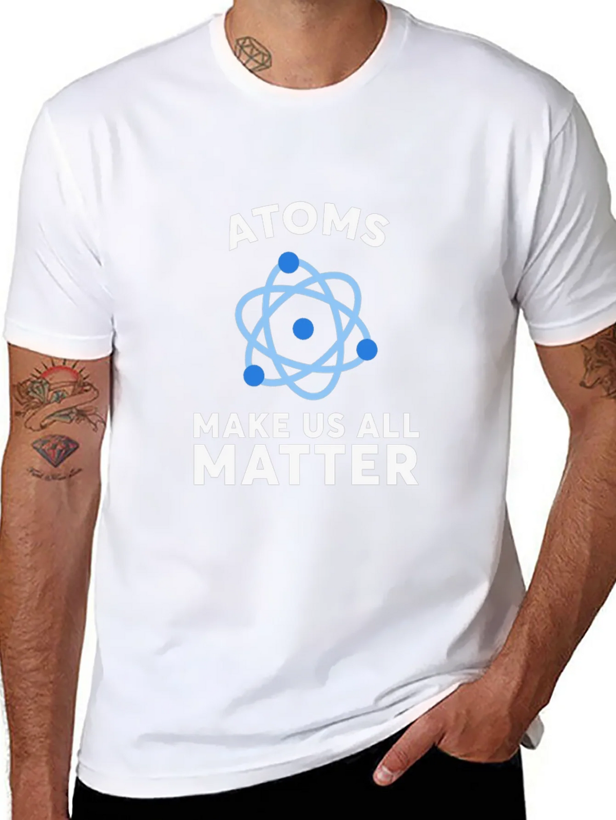 Atoms Make Us All Matter Science T-Shirt product image 9