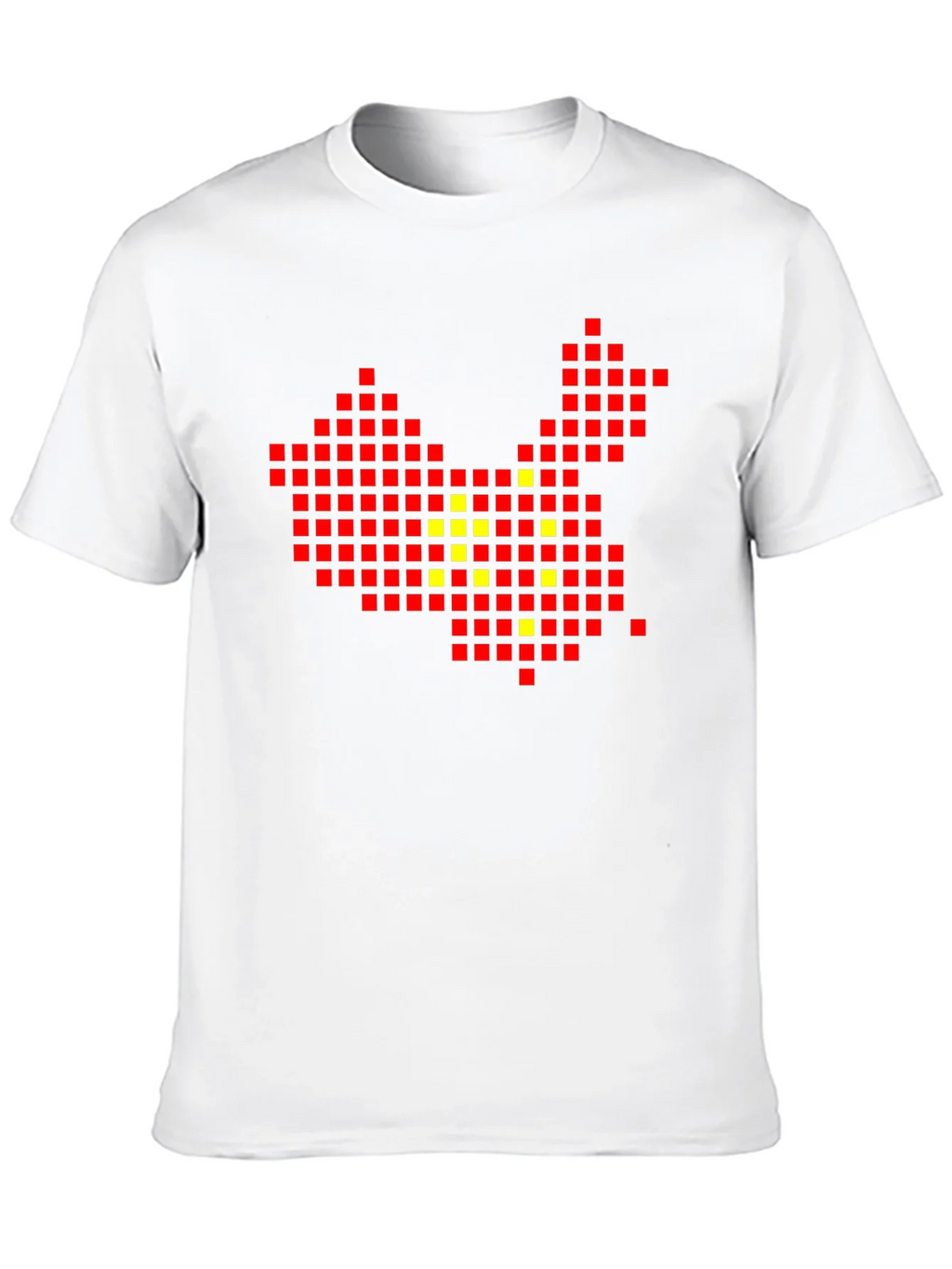 China Pixel Art Black T-Shirt product image 3