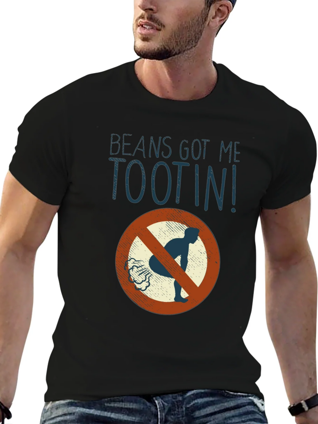 Beans Got Me Tootin Graphic Novelty T-Shirt product image 9
