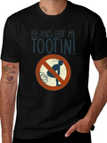 Beans Got Me Tootin Graphic Novelty T-Shirt product image 1