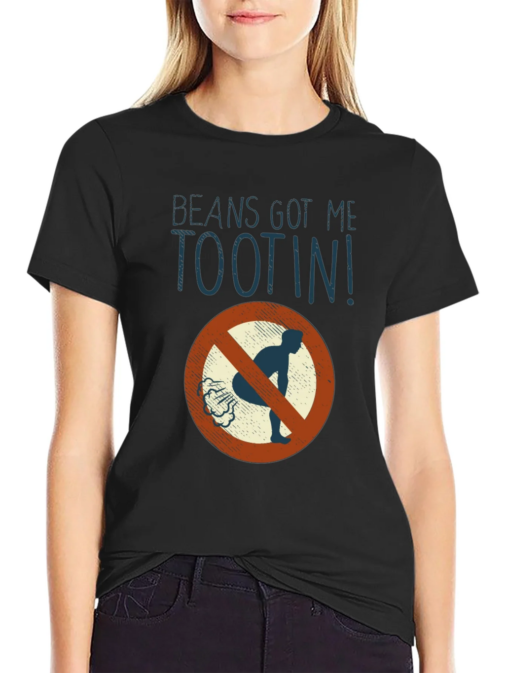 Beans Got Me Tootin Graphic Novelty T-Shirt product image 5