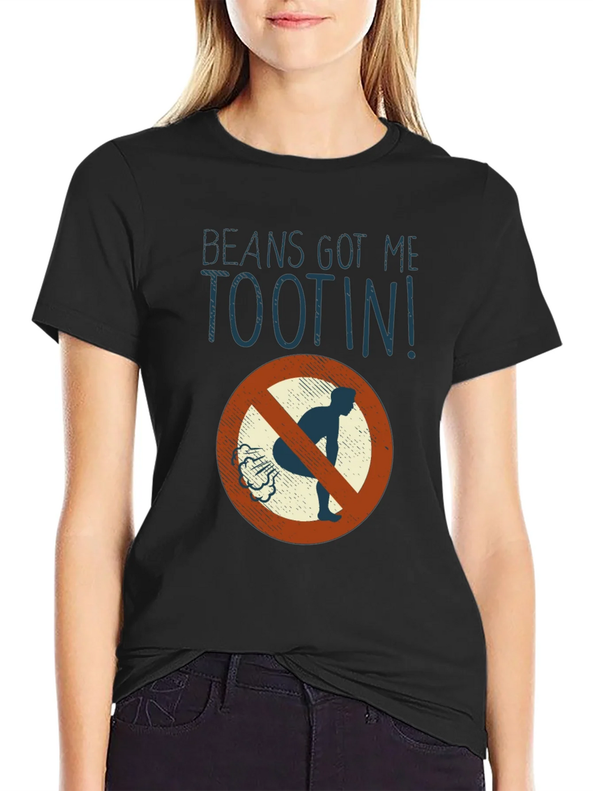 Beans Got Me Tootin Graphic Novelty T-Shirt product image 5