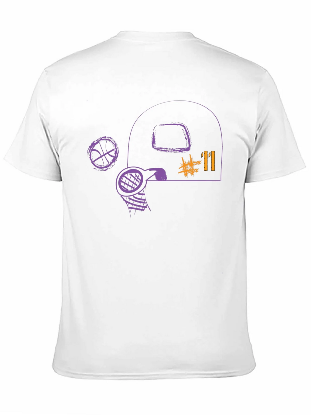 Basketball Graphic Tee - Number 11 product image 1