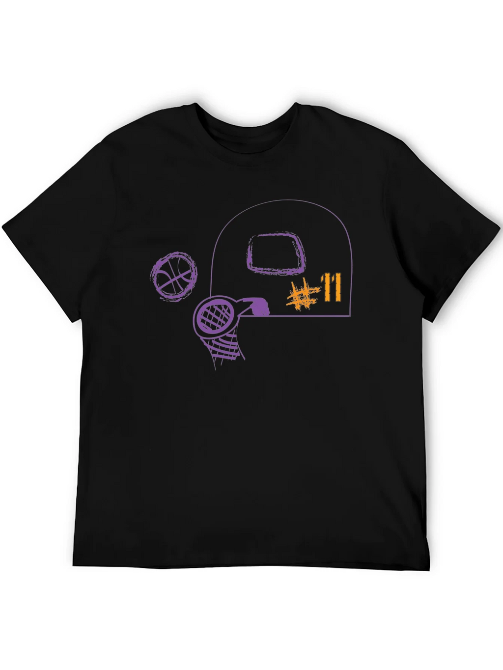 Basketball Graphic Tee - Number 11 product image 4
