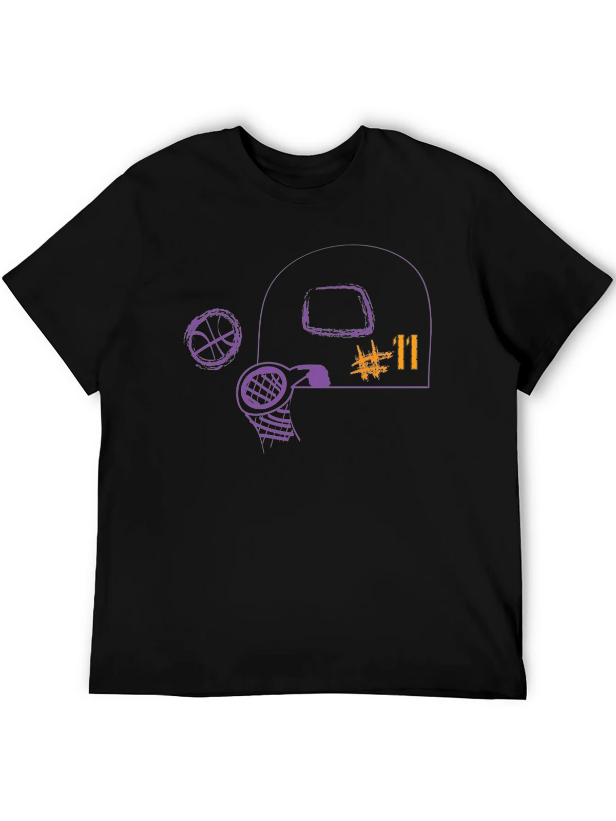 Basketball Graphic Tee - Number 11 product image 4