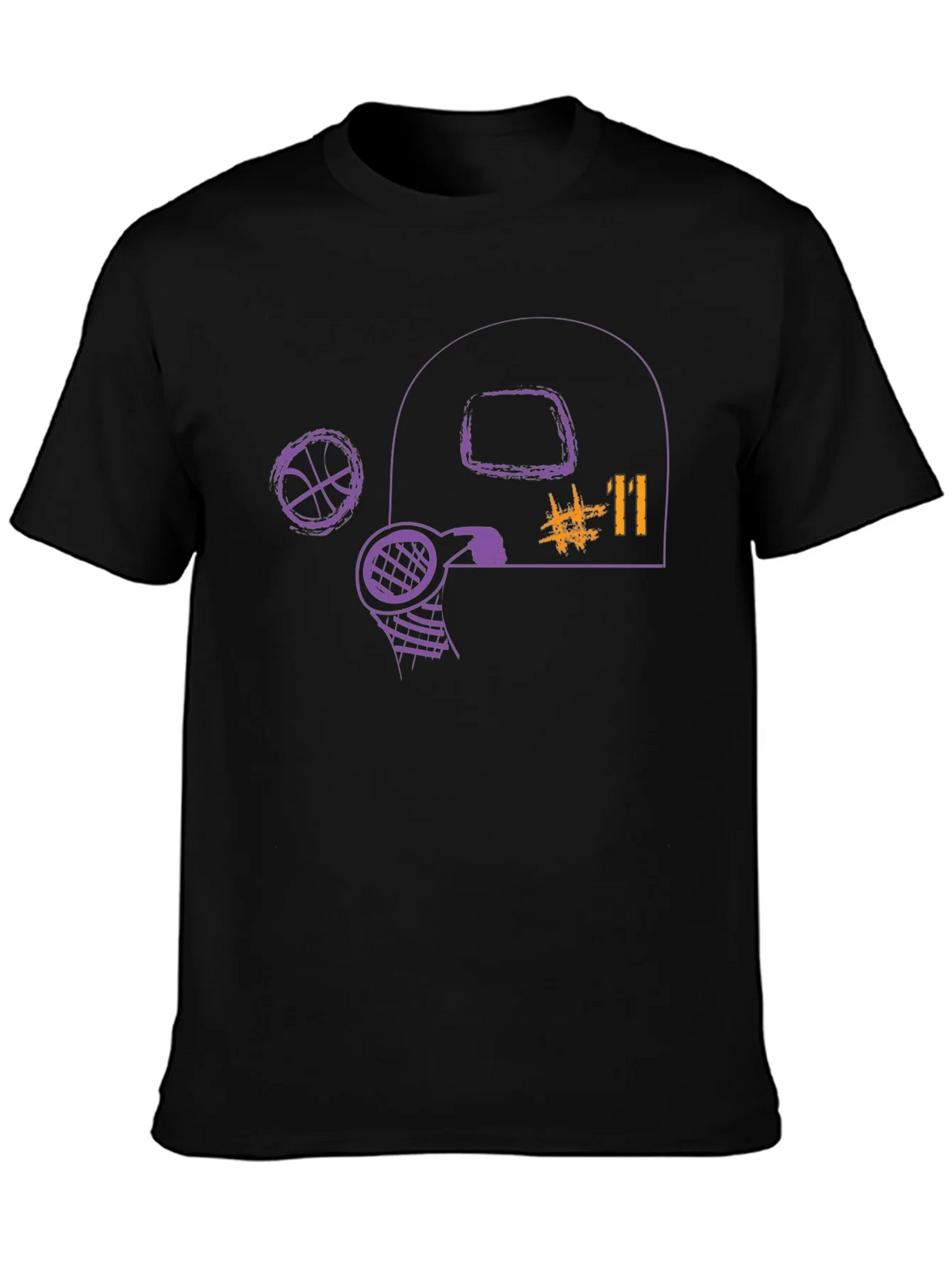 Basketball Graphic Tee - Number 11 product image 3