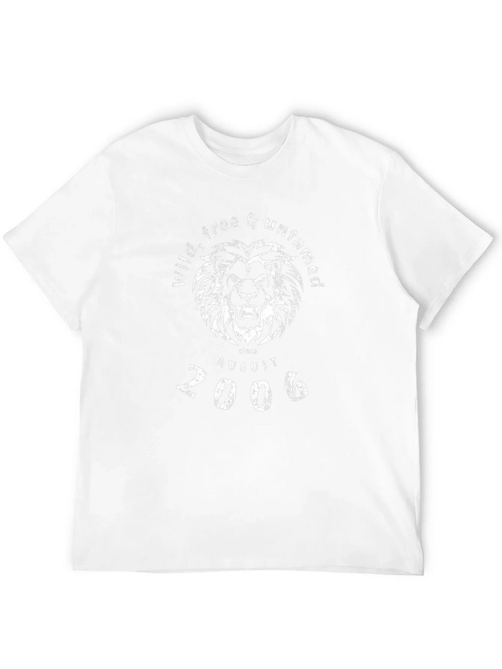 Wild Free & Untamed Lion Graphic Tee - Black product image 3