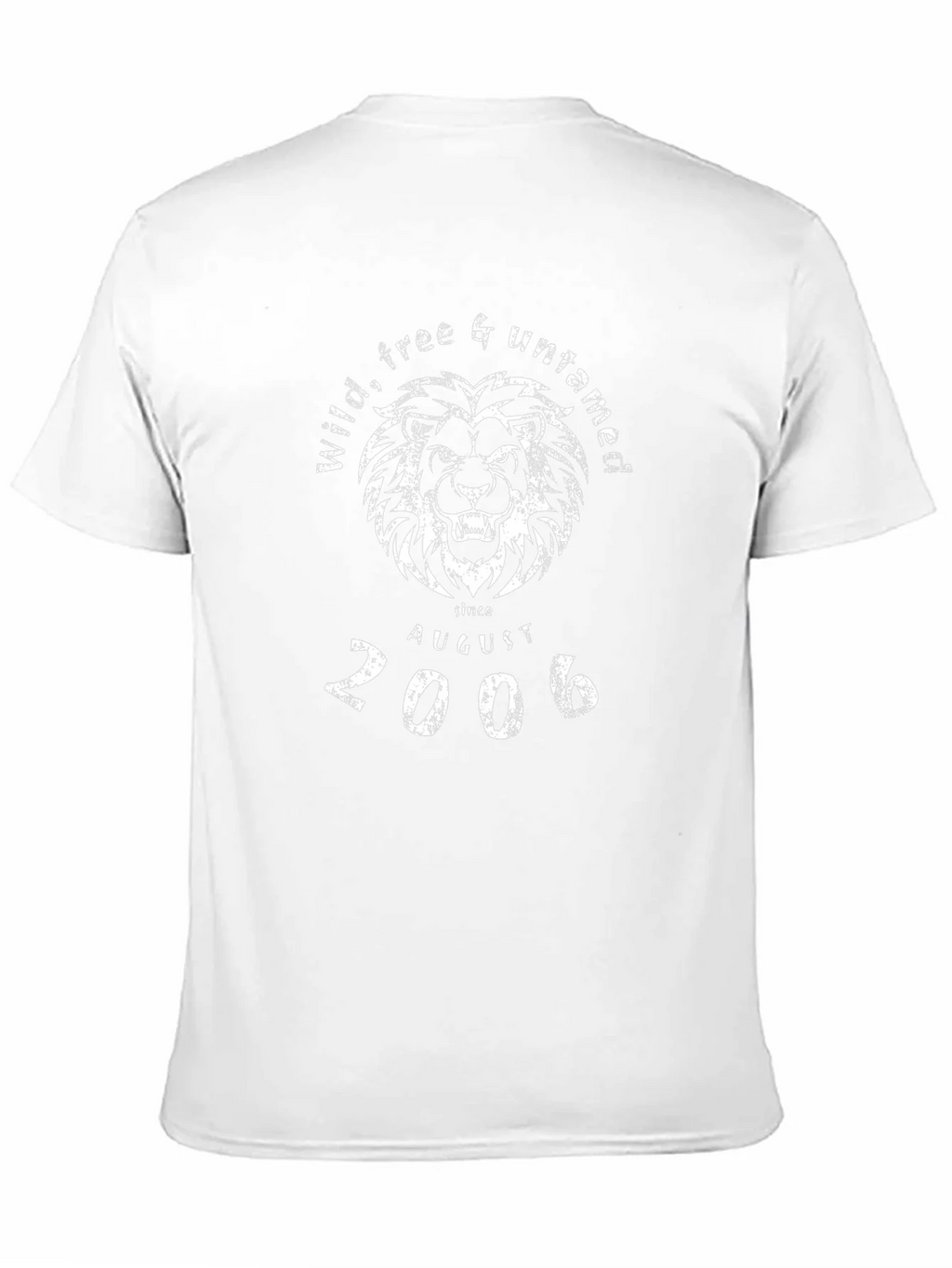 Wild Free & Untamed Lion Graphic Tee - Black product image 2