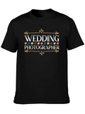 Wedding Photographer T-Shirt - Stylish Photo Gift product image 1
