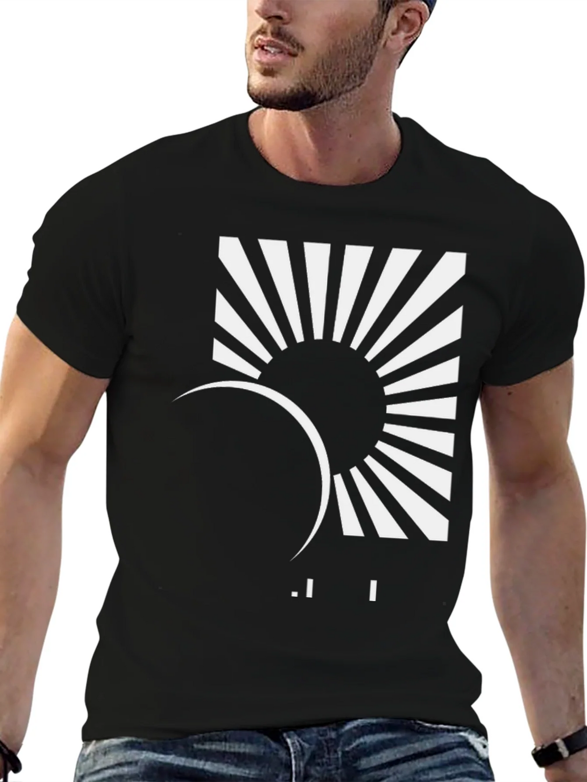 Eclipse Sun T-Shirt - Stylish Graphic Tee product image 1