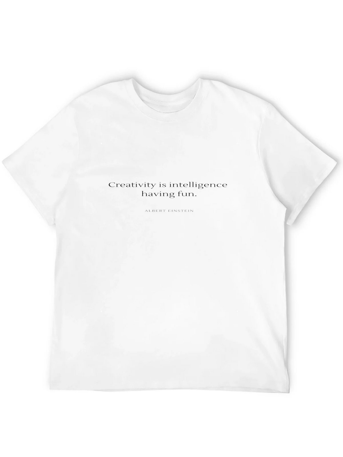 Creativity Quote Black T-Shirt product image 3