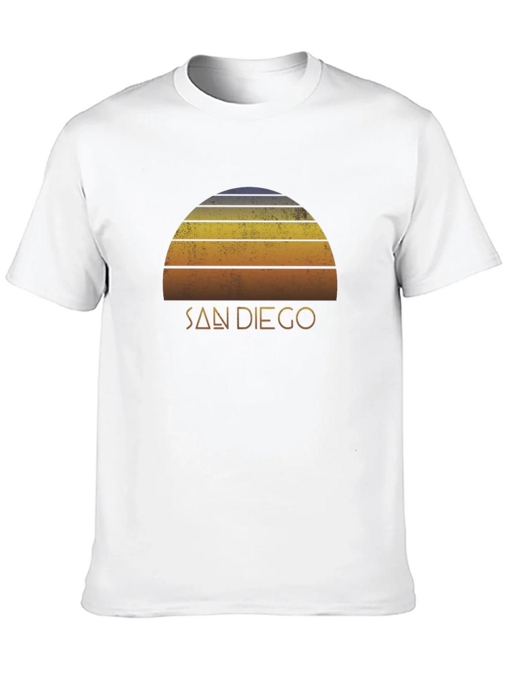 San Diego Retro Sunset Graphic Tee product image 2