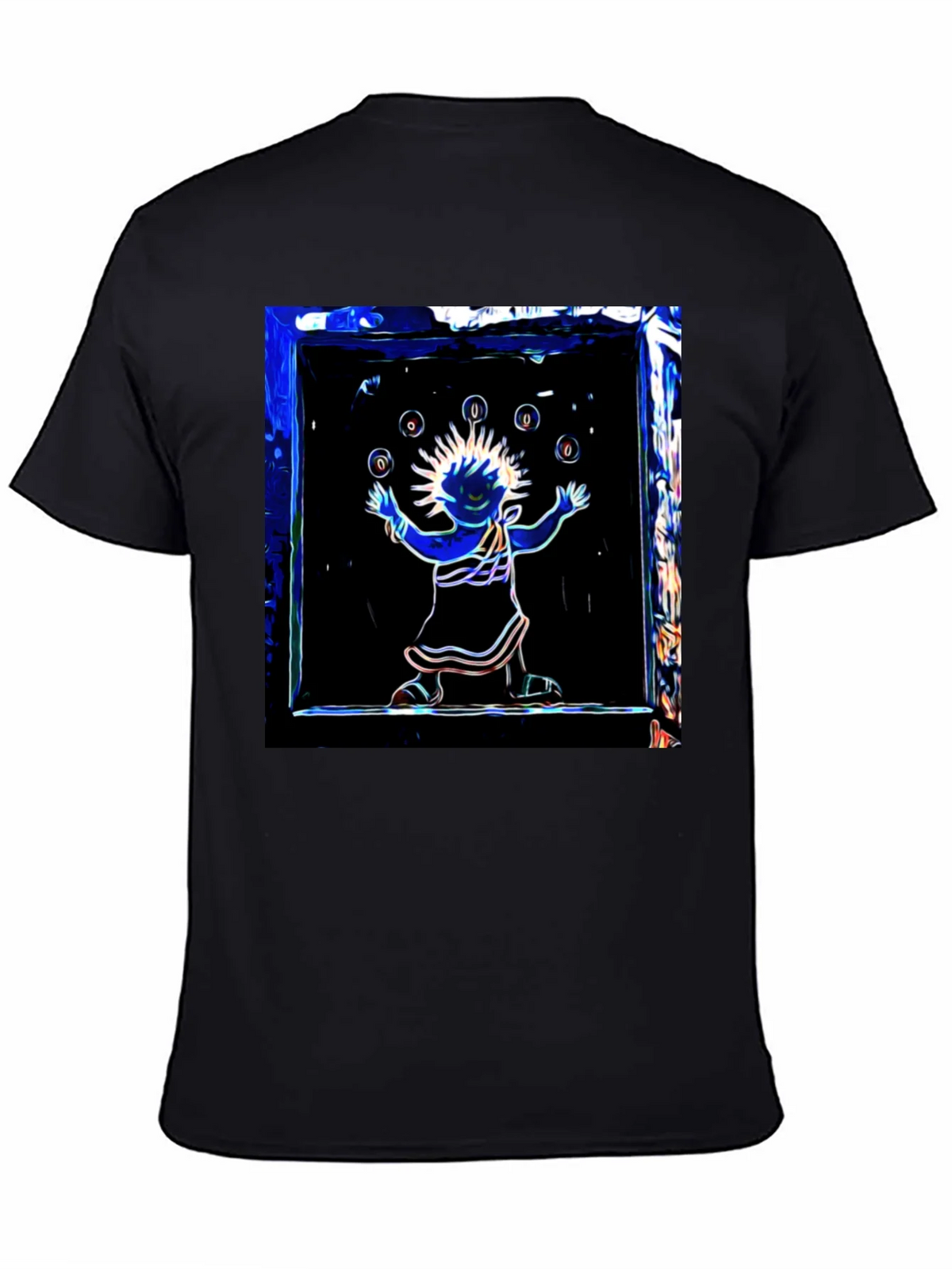 Juggler Graphic Black T-Shirt product image 1