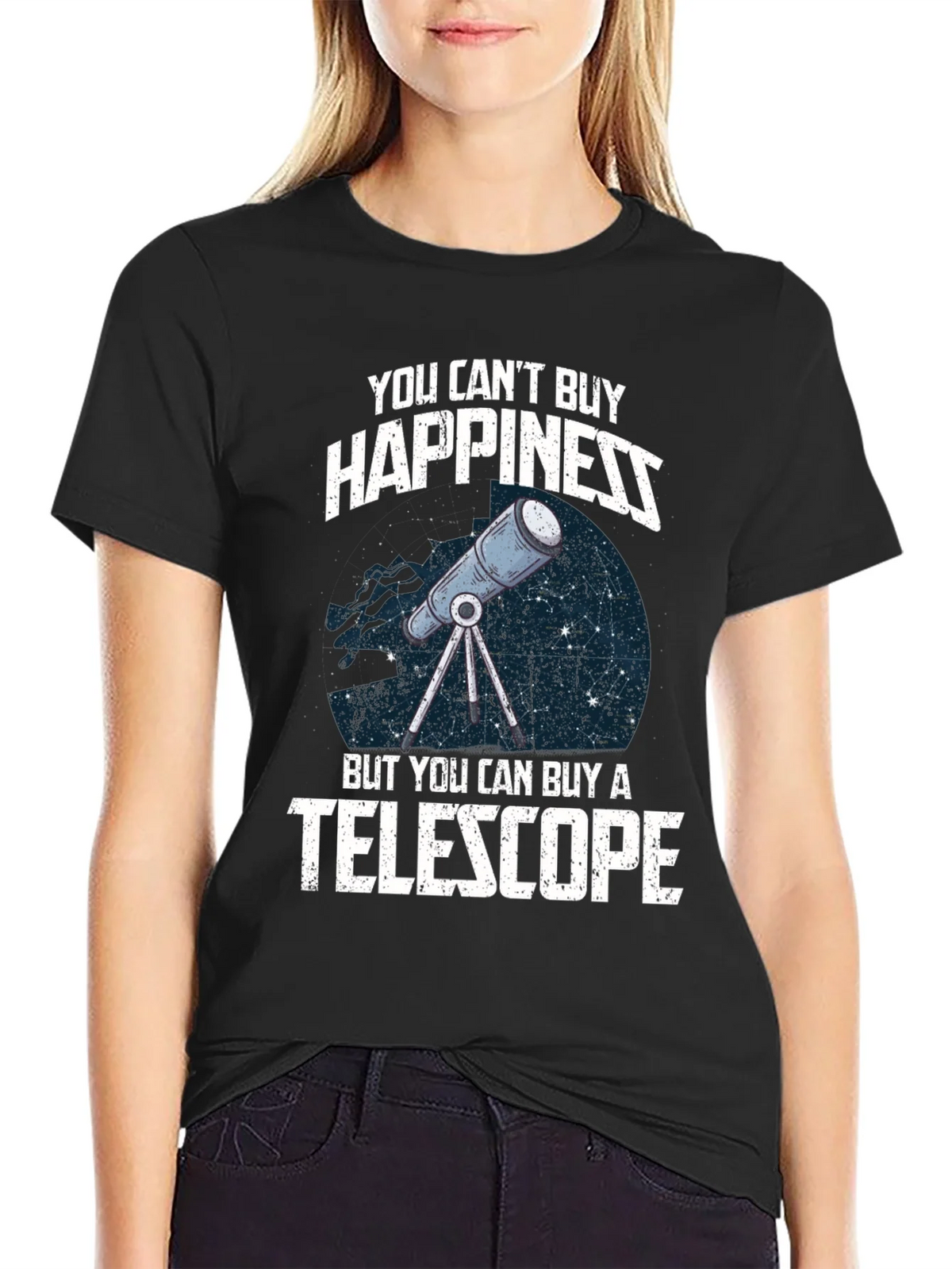 Happiness Telescope Graphic Tee product image 5